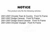 Top Quality Front To Frame Suspension Stabilizer Bar Bushing Kit For Dodge Chrysler Grand Caravan Town 72-K7406